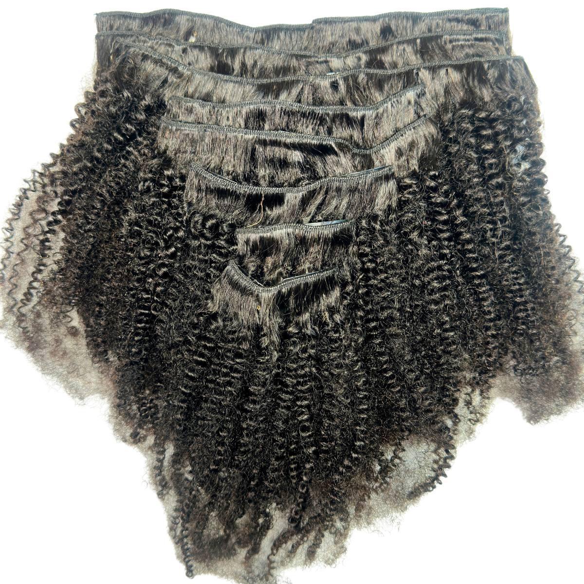 Nura Afro Kinky Curly Clip-Ins