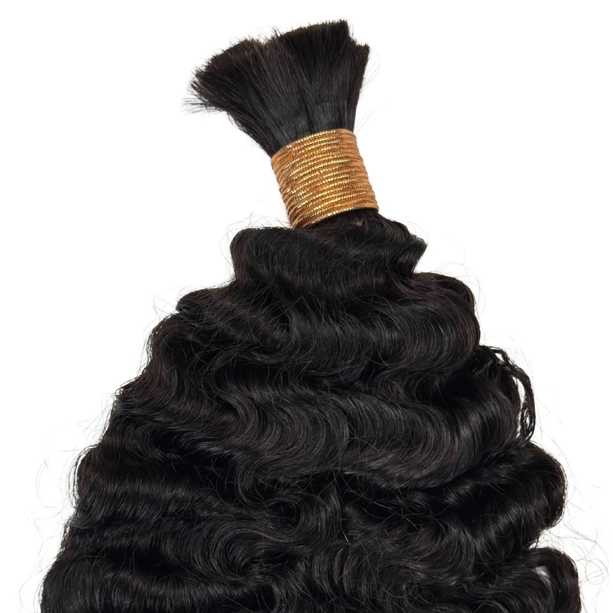 Burmese Curly Bulk Human Hair