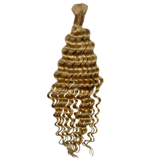 Blonde Deep Wave Bulk Human Hair